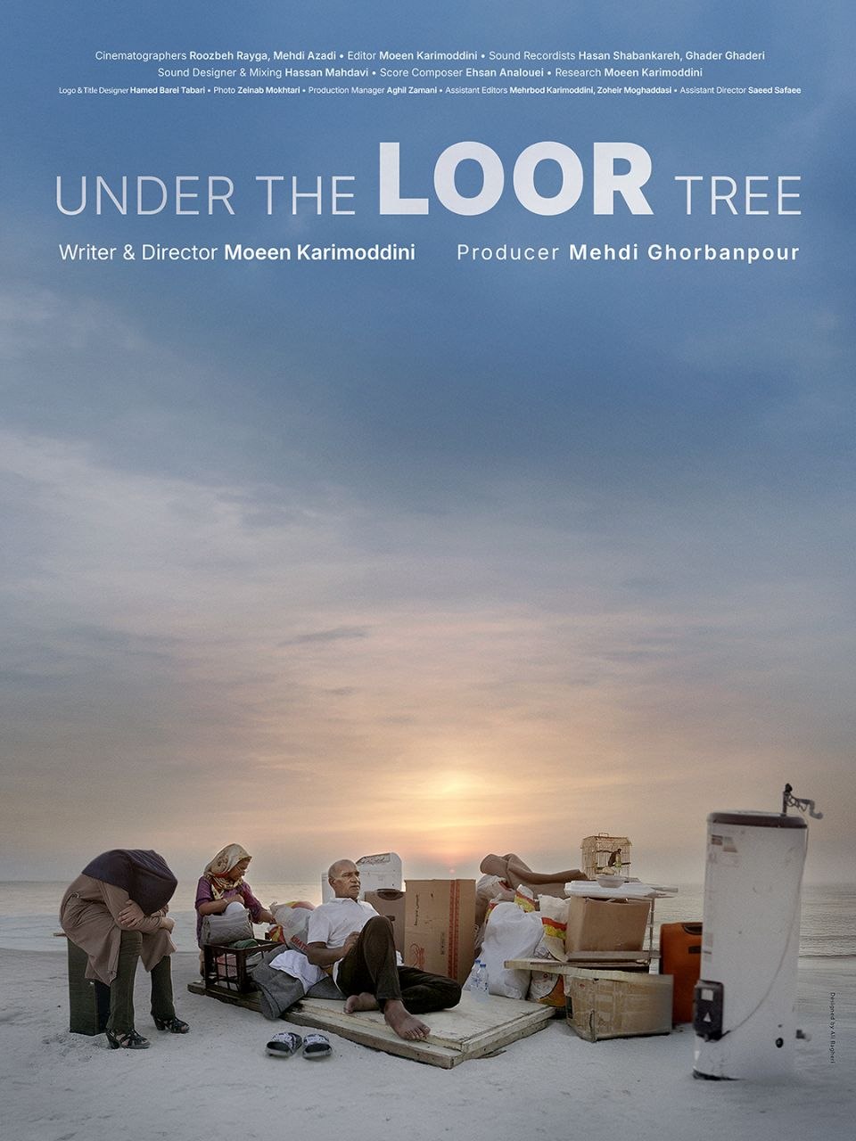 Zire Derakhte Loor Poster